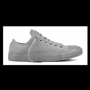 Converse Gray suede New in box